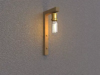 Wall Lamp 3D model 8