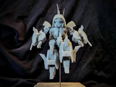Bee Style  Asshimar and Quelimar variant Gundam 3D print model