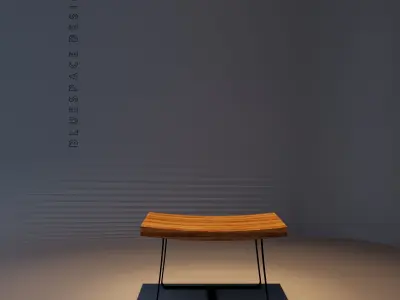 Chair 02 Low-poly 3D model purchase