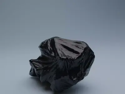 Trashbag - Medium Low-poly 3D model