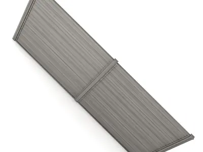 Wooden Fence 3D model