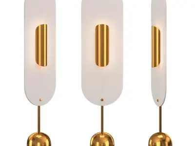 Hwa Won table lamp 3D model