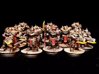 Obsidian Guard - Immortals - Silahdars 3D print model