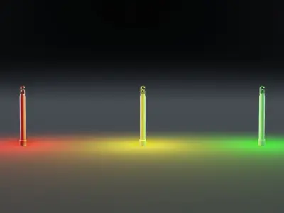 Lightstick 3D Model Low-poly 3D model