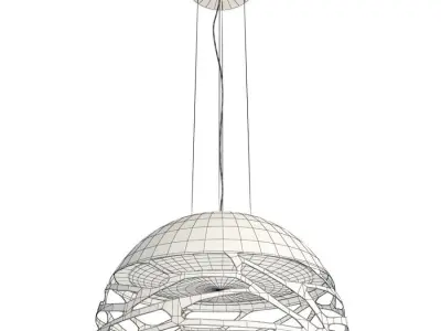Kelly Dome Pendant Light Studio  3D model