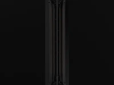 Industrial wall lamp 3D model