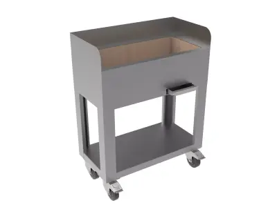 STAINLESS STEEL BBQ  3D model