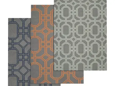 Rug Set 66 3D model