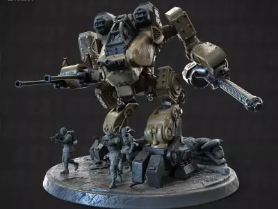 Konfusion 47 Linewrecker Static Set 32mm 3D print model