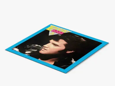 vinyl record Elvis Gold Records Volume 5 Low-poly 3D model