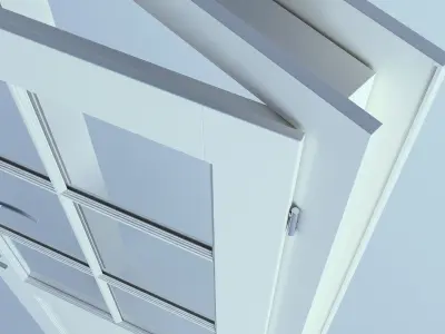 White Door 39 3D model