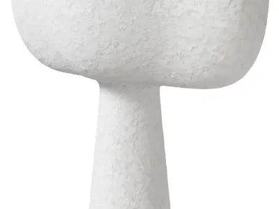 Pierre Augustin Rose floor lamp Eole 3D model