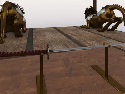 Samurai Sword  3D model