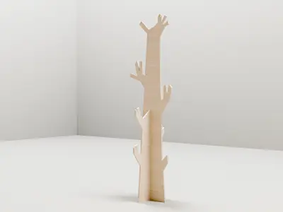 Hanging clothes 3D model