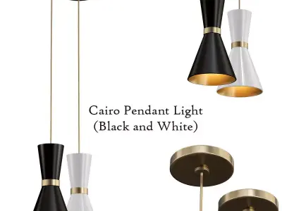 Delightfull Cairo Pendant 3D model