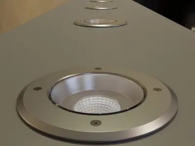 Street Light 13 Floor Lamp High-Poly-Version 3D model