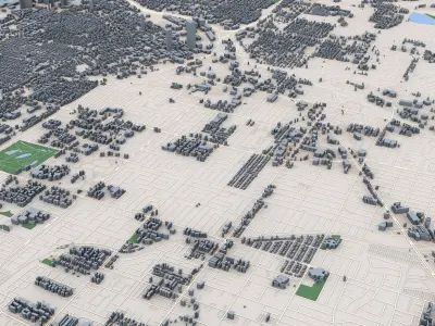 Las Vegas City Nevada USA 3D model