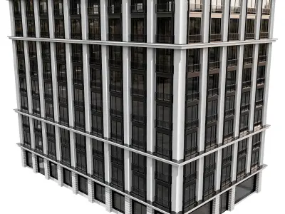 RESIDENTIAL BUILDING NO90 A 3D model