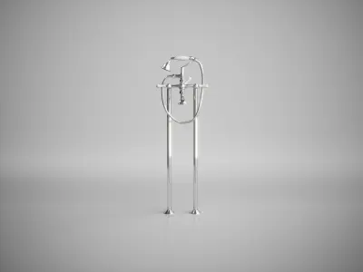 RVB 1935 Limoges Bath Shower Mixer 3D model