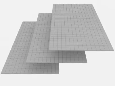 carpet rug 3D model buy