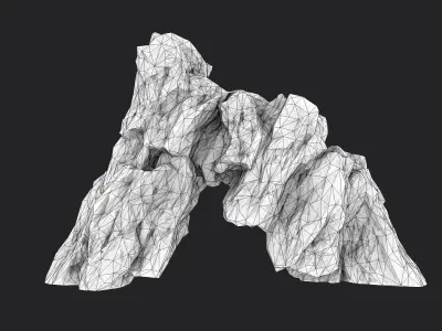 Rock 7-5 Low-poly 3D model purchase