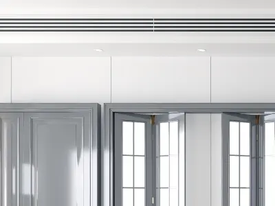 sub style American door combination 3D model