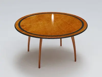Round Table 10 3D model