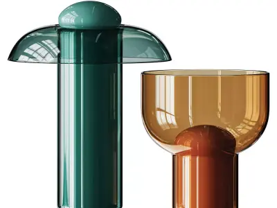 Haru And So Rakumba Table Lamp 3D model