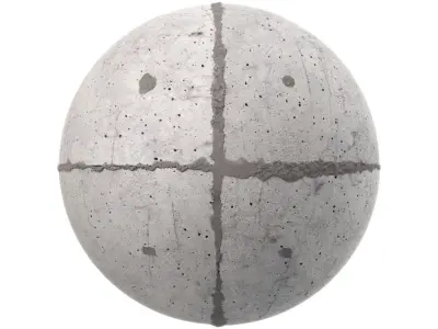 Concrete slabs wall with large lot Texture