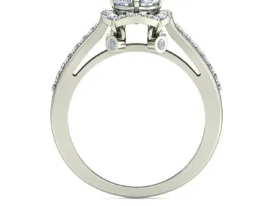 Women Ring  Render 3dm STL OBJ FBX Details 3D print model 397
