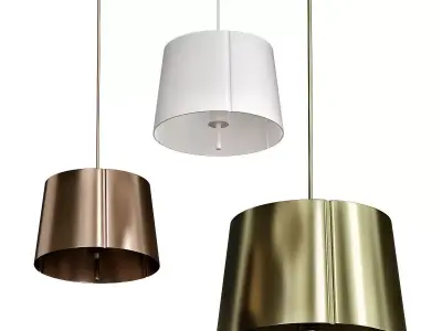 lindvall three lamps hanging 3D model