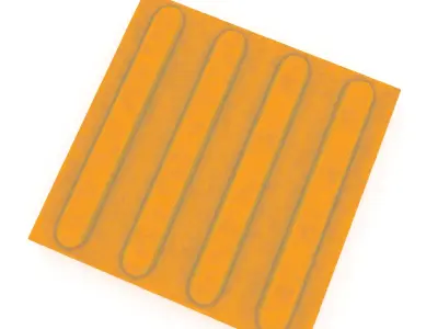 Tactile Pavement Dirty  3D model