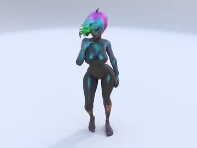 Sci-Fi Rebel 3D model