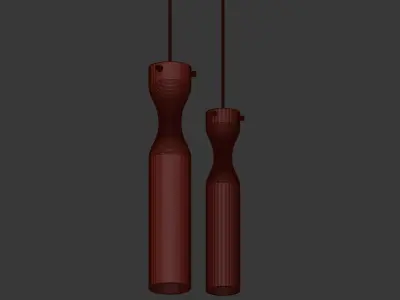Epsilon Sola Pendant Gallotti Radice 3D model