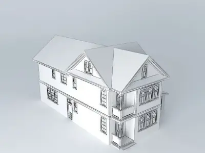 Little Townhouse Free 3D model