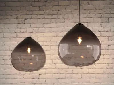 Parison Pendant Light 3D model