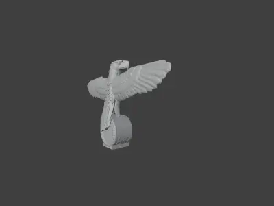 Germania Parteiadler bronze inspiration 3D model