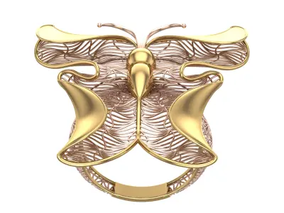 Golden Wings-Wings of Summer-Half Set-H2-17- 3D print model