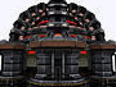 3DRT - Power Generator  Low-poly 3D model