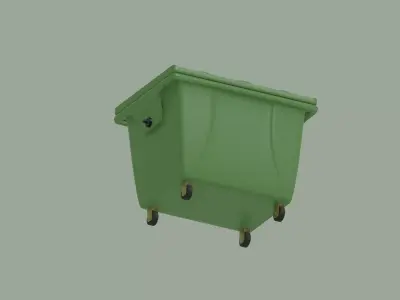 Trash Bin 3D model