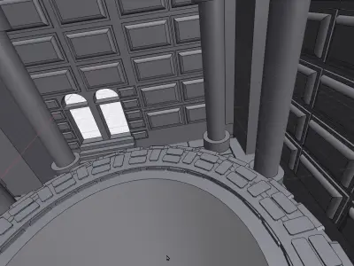 Temple Of The Well Of Eternity 3D model