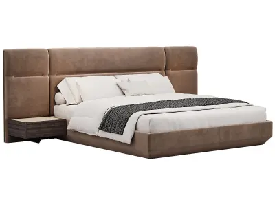 Francis Modular Bed By domkapa 3D model