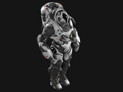  Combat Suit 04 - Backpack 