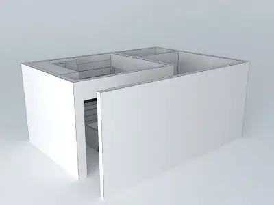 suhelenorkut box with window Free 3D model
