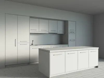 79-Kitchen7 matte 7 3D model