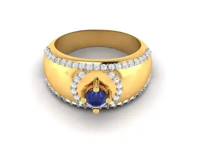 Women Ring 3D print model 115