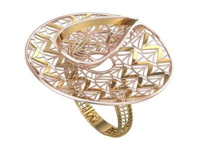  FUSION LIGHT RING COLLECTION-RB05- 3D print model