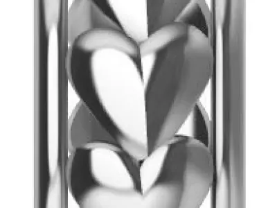 Patterned Ring 3D model Texture Texture order