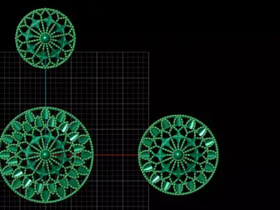 Pendant Set 37 3D print model purchase