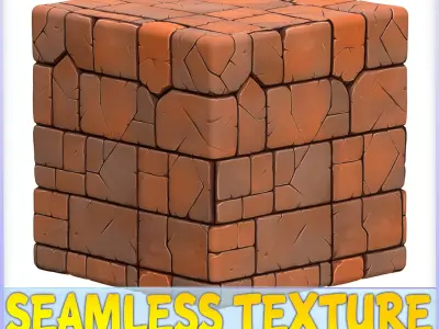 Stylized Wall Seamless Texture Texture 123